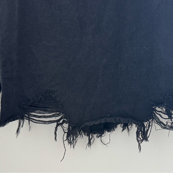 American Bazi Black Denim Jacket - Picture 3 of 5